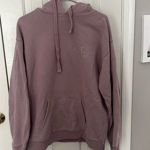 Ivory ella light purple woman’s sweatshirt